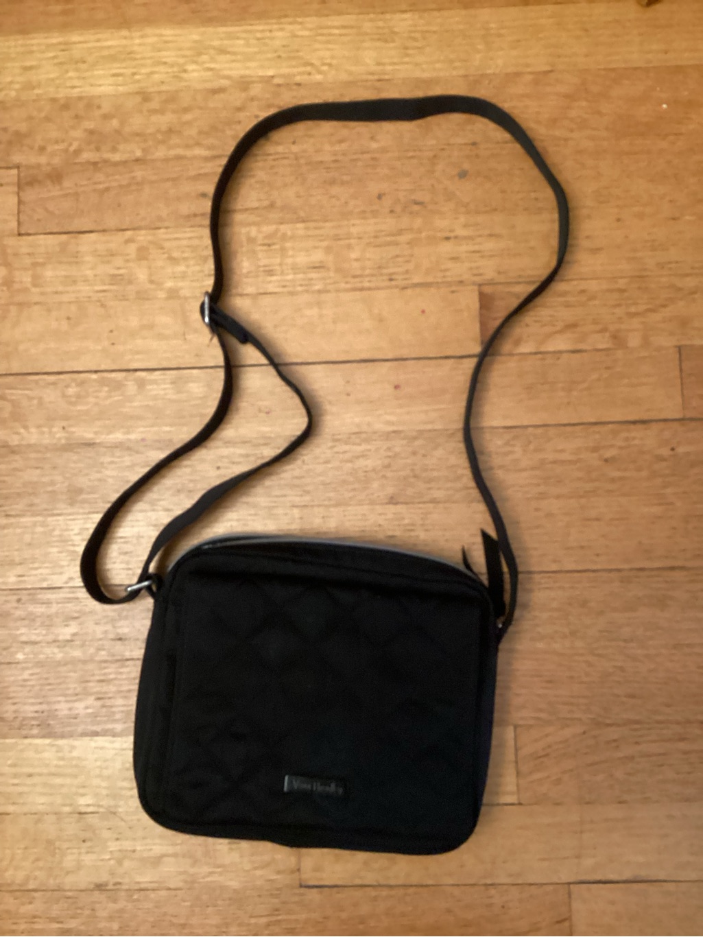Vera Bradley Black Quilted Crossbody Bag